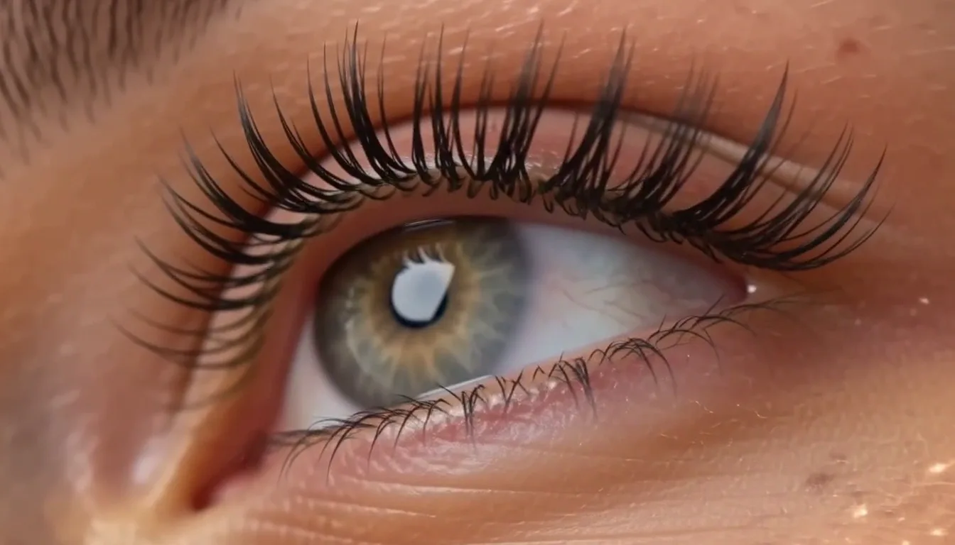 Rehaussement de cils à Carouge (Genève) : cils naturels relevés, regard ouvert